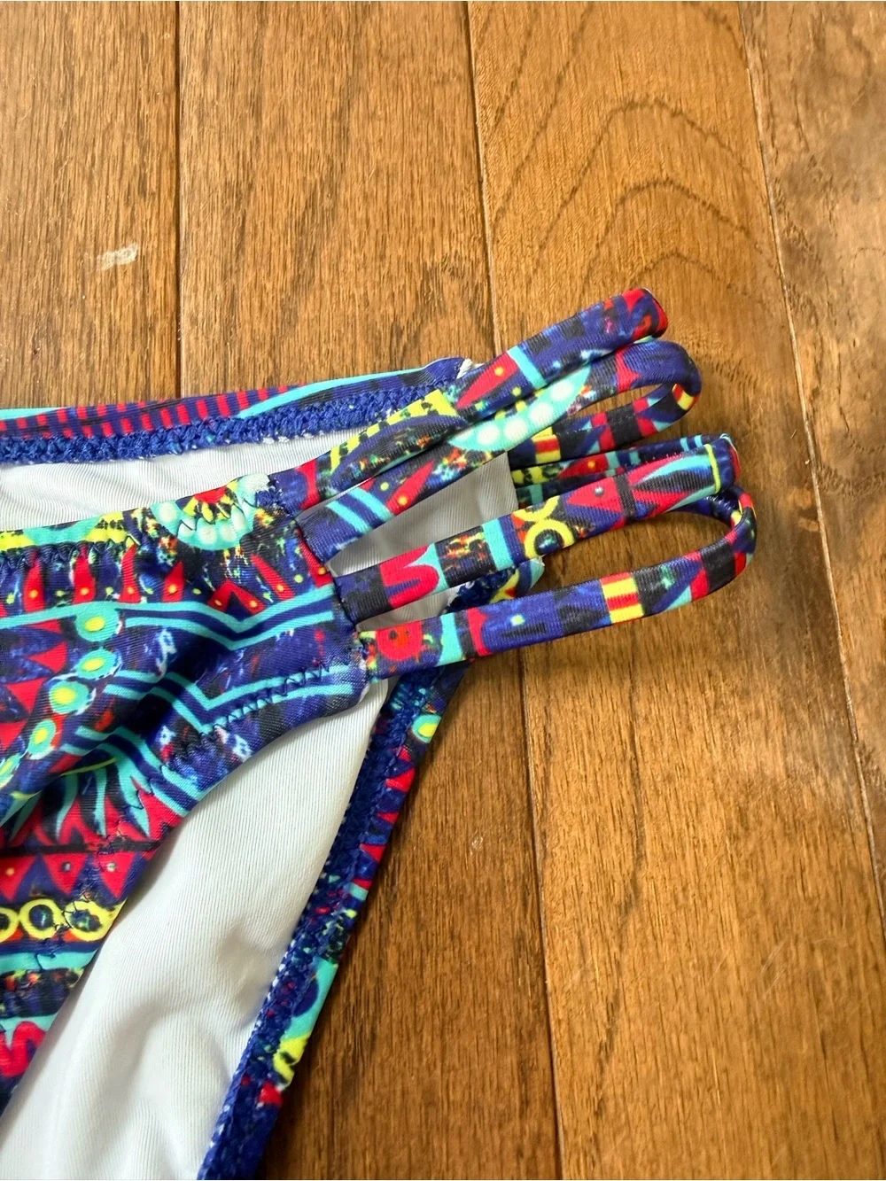 Multicolor Patterned Two-Piece BikiniSwim Set